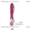 Gene vibrador con estimulador de clitoris y varias funciones